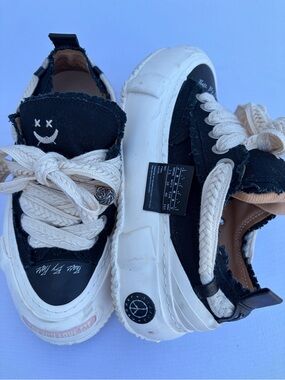 Yohji Yamamoto xVessel 2.0 G.O.P. Lows “Peace by Peace” Sneakers Unisex 7.5/10*